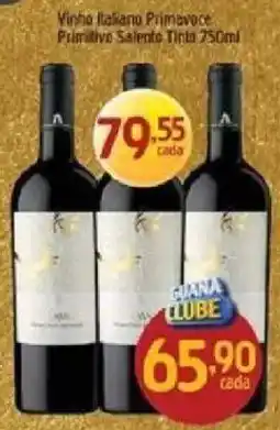 Supermercados Guanabara Vinho italiano primavozes oferta