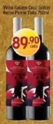Supermercados Guanabara Vinho Italiano Cucci Grifoni Rosso Pirene Tinta oferta