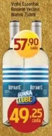 Supermercados Guanabara Vinho Espanhol Boyante Verdejo Branco oferta