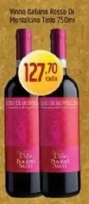 Supermercados Guanabara Vinho italiano rosso di montalcino tinto oferta