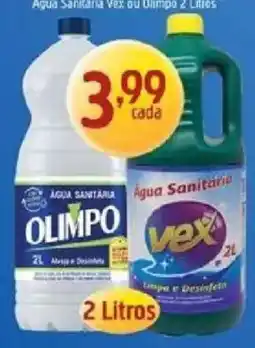 Supermercados Guanabara Água Sanitária Vex ou Olimpo oferta