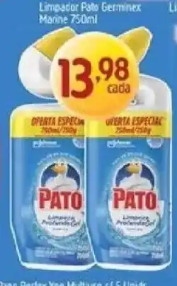 Supermercados Guanabara Limpador Pato Germínex Marine oferta