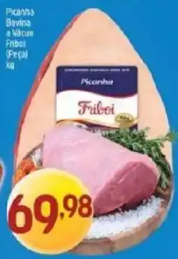 Supermercados Guanabara Picancha bovina a vácuo friboi oferta