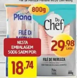 Supermercados Guanabara Filé de merluza plana do chef oferta