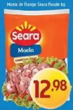 Supermercados Guanabara Moela de Frango Seara oferta