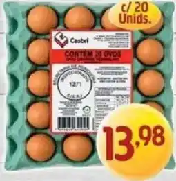 Supermercados Guanabara Ovos casbri oferta