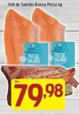 Supermercados Guanabara File de salmão boa pesca oferta