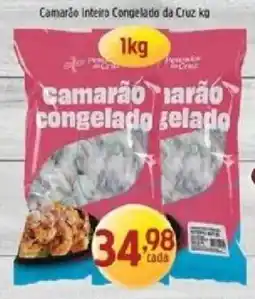 Supermercados Guanabara Camarão inteiro congelado oferta