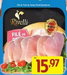 Supermercados Guanabara Filé de peito de frango rivelli oferta