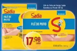Supermercados Guanabara Filé de peito de frango sadia oferta