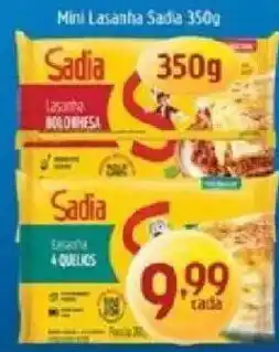 Supermercados Guanabara Mini Lasanha Sadia 350g oferta