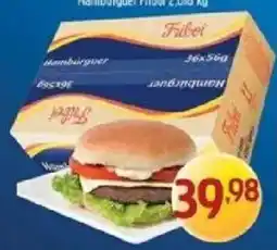 Supermercados Guanabara Hambúrguer fulbei oferta
