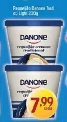 Supermercados Guanabara Requeijão Danone Trad ou Light oferta