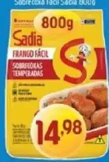 Supermercados Guanabara Sadia frango fácil sobrecocas temperadas oferta