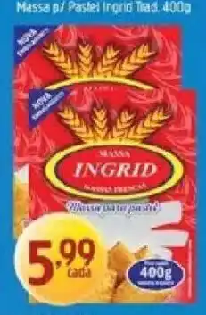 Supermercados Guanabara Massa ingrid oferta
