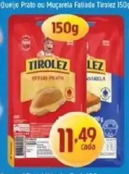 Supermercados Guanabara Queijo Prato ou Muçarela Fatiado oferta