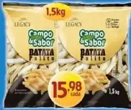 Supermercados Guanabara Campo & Sabor batata palito oferta