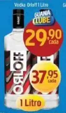 Supermercados Guanabara Vodka orloff 1 litro oferta