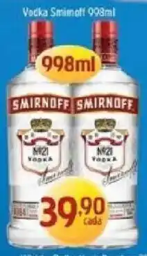 Supermercados Guanabara Vodka smirnoff oferta