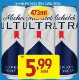 Supermercados Guanabara Cerveja michelob ultra latte oferta