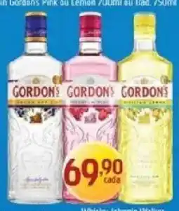 Supermercados Guanabara Gordon's Pink ou Lemon oferta