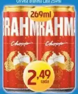 Supermercados Guanabara Cerveja brahma c/269ml oferta