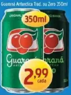 Supermercados Guanabara Guaraná Antarctica Trad. ou Zero oferta