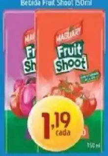 Supermercados Guanabara Bebida fruit shoot oferta