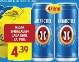 Supermercados Guanabara Cerveja antarctica oferta