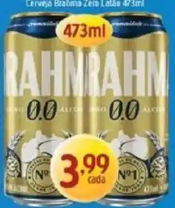Supermercados Guanabara Cerveja brahma zero latão oferta