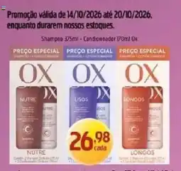 Supermercados Guanabara Shampoo OX oferta