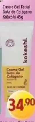 Supermercados Guanabara Creme gel facial gota de colágeno oferta