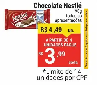Stok Center Chocolate Nestlé oferta
