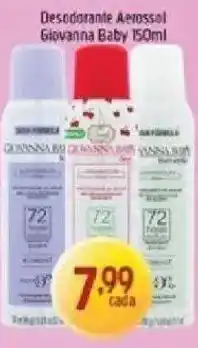 Supermercados Guanabara Desodorante Aerossol Giovanna Baby oferta