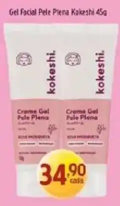 Supermercados Guanabara Creme gel pele plena oferta