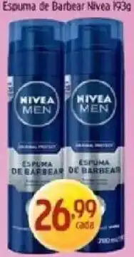 Supermercados Guanabara Espuma de barbear nivea men oferta