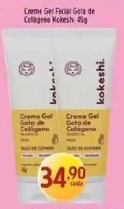 Supermercados Guanabara Creme Gel Facial Gota de Colágeno oferta