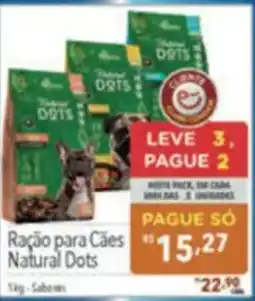 Supermercados Condor Ração para Cães Natural Dots oferta
