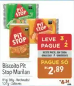 Supermercados Condor Biscoito Pit Stop Marilan oferta