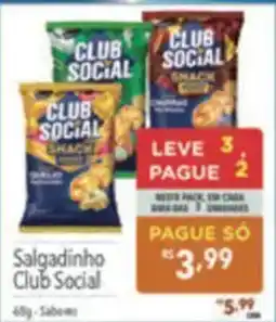 Supermercados Condor Salgadinho club social oferta