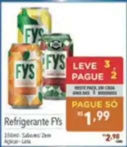 Supermercados Condor Refrigerante Fys oferta