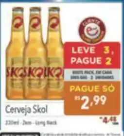 Supermercados Condor Cerveja Skol oferta