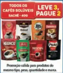 Supermercados Condor cafés solúveis oferta
