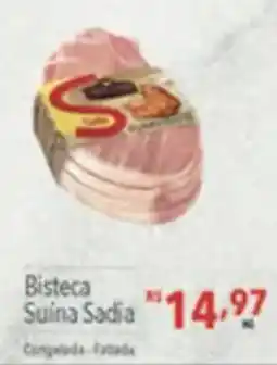 Supermercados Condor Bisteca Suína Sadia oferta
