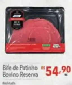 Supermercados Condor Bife de Patinho Bovino Reserva oferta