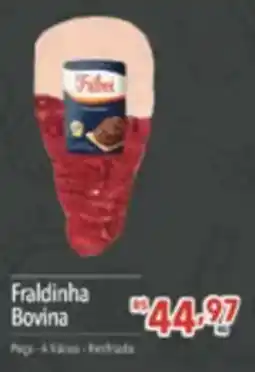 Supermercados Condor Fraldinha Bovina oferta
