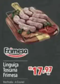 Supermercados Condor Linguiça Toscana Frimesa oferta