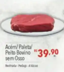 Supermercados Condor Acém/ Paleta/ Peito Bovino sem Osso oferta