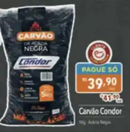 Supermercados Condor Carvão condor oferta