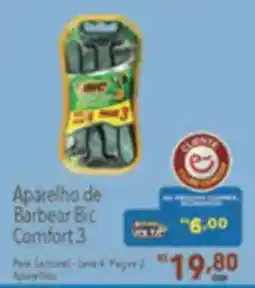 Supermercados Condor Aparelho de Barbear Bic Comfort 3 oferta